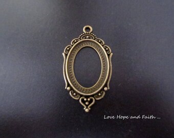 Setting cabochon (42x24mm)