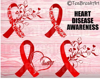 View Chd Awareness Ribbon Svg Gif