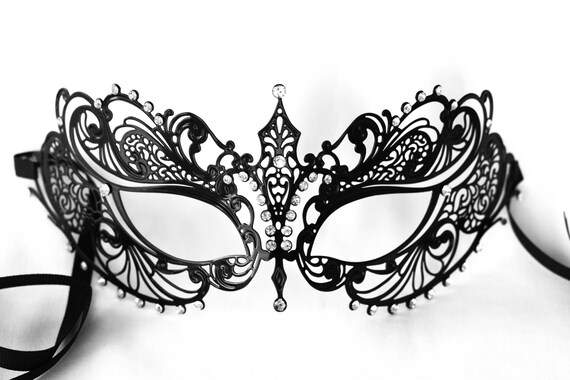 black lace masquerade mask prom masquerade mask wedding