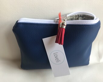 SALE! Navy Blue Coin Pouch