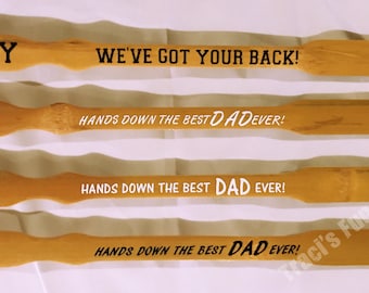 Hand's Down the Best Dad Ever Backscratchers, Father's Day BackScratcher, Back Scratcher, Personalized Back Scratcher