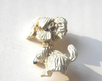 Cute Vintage Puppy Dog Pin