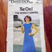 Vintage 1970s does 40s Butterick Jumper Pattern - S
