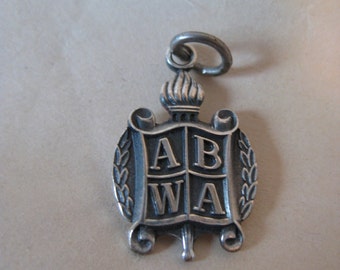 ABWA Sterling Silver Charm Vintage 925