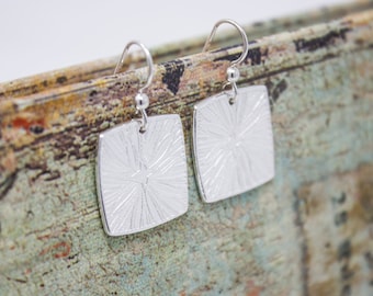 Fine Silver Earrings "Starburst"