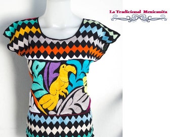 Mexican Oaxaca Blouse - Hand emboidery design
