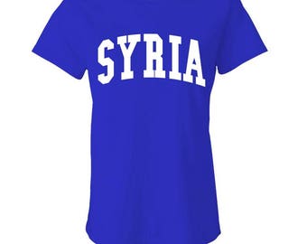 SYRIA - Ladies Babydoll T-shirt