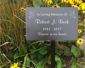 garden markers, memorial plaque, metal plaques, name plates, name tag, memorial tree, name marker, Metal tags, Plant ID markers, markers