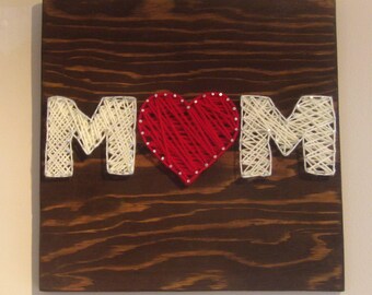 Mom string art | Etsy