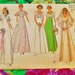 Simplicity Sewing Pattern - 1975 - Woman's Bridal, Bridesmaid or Prom Dress - size 10 chest 32 1/2" - mpn 6940 - Unused & Factory Folded