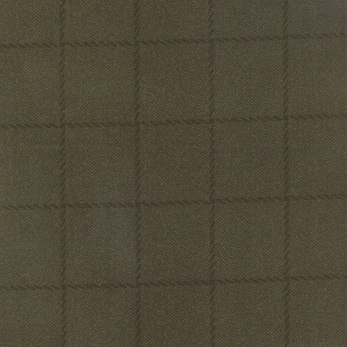 Green Flannel Fabric by the yard Primitive Gatherings Moda