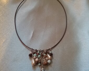 Leather and pearls