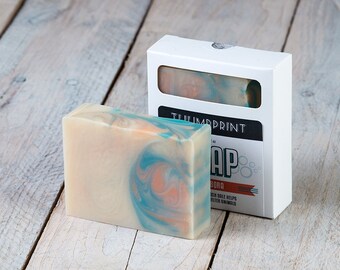 Bora Bora Soap | Pineapple Soap | Mango Soap | Cold Process Soap | Handmade Soap | Homemade Soap | Artisan Soap