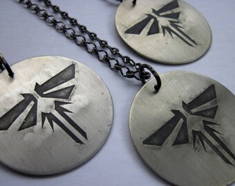 Non-Customizable The Last of Us Inspired Riley Abel Firefly Pendant
