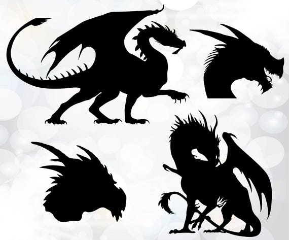 Download Dragons Svg Game of thrones dragons svg Dragon cut files