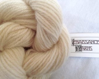 Recycled Wool Yarn, Reclaimed 3-ply Worsted Weight Yarn, 1,060 yds available @ 0.03/yd
