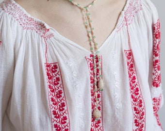 1920s Hand Crocheted Lariat
