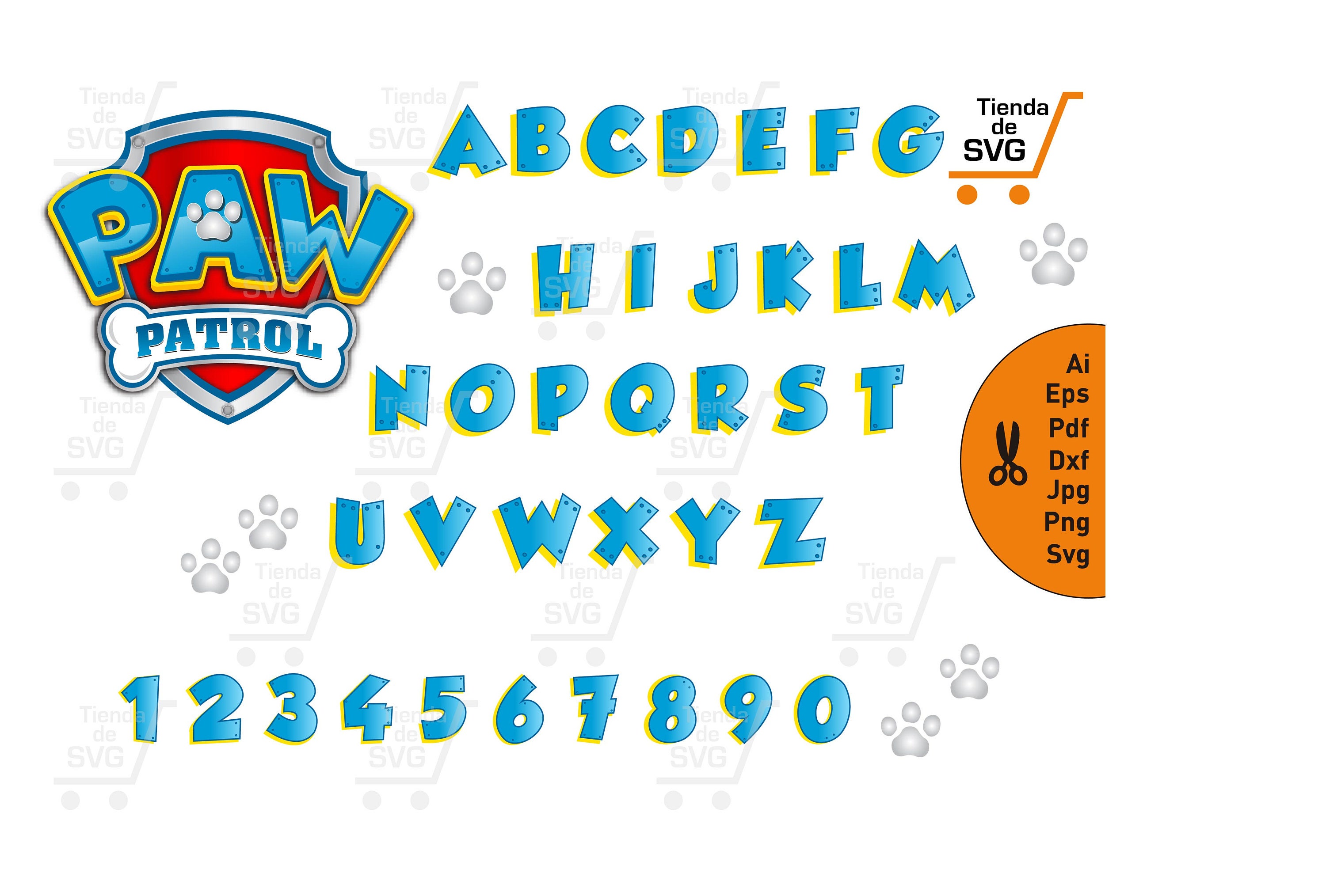 letter png b tattoo fonts svg, PATROL Alphabet paw patrol PAW paw svg, escudo