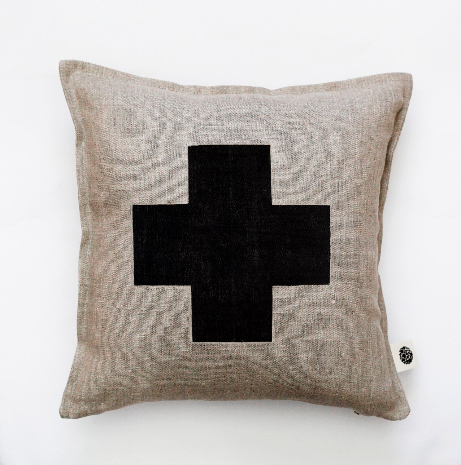 – Swiss Heritage Cross Pillow