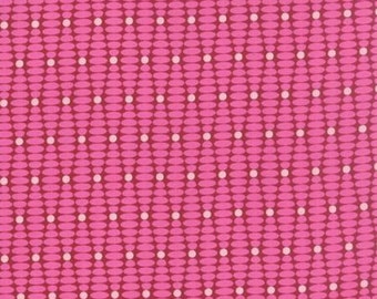 For You by Brigitte Heitland for Zen Chic - Ongoing - Raspberry - 1/2 Yard Cotton Quilt Fabric 516