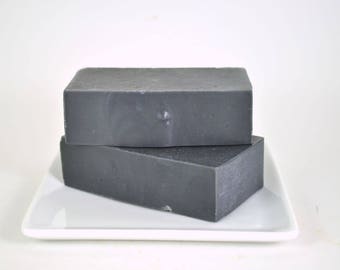 Dead Sea Mud Soap - Activated Charcoal Soap - All Natural Soap - Cold Process Soap - Essential Oil Soap - Mud Soap - Vegan Soap