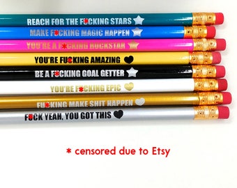 Mature Pencils, Funny Gifts for Boss, Gift for Graduation, Gift for Her, Gift for Him, Fun Office Supplies, Coworker Gift, Graduation Gift