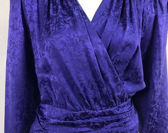 Flora Kung II Silk Blouse L