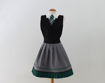 Harry Potter Slytherin inspired apron