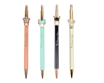 Pack of 4 Pearl Mechanical Pencils- 0.5 mm lead, fun pearls