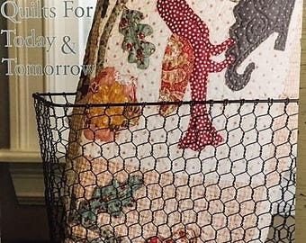 Quilt Book, Fresh Picked, Applique Quilts, Fruit Basket, Quilted Pillows, Home Decor, Farmer's Market, Softcover Book, Blackbird Designs