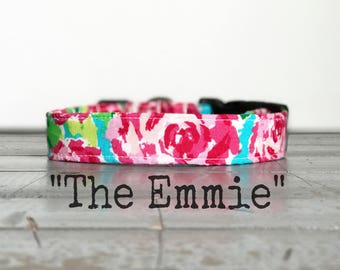 DOG COLLAR, Dog Collar for Girls, Floral Dog Collar, Pretty Dog Collars