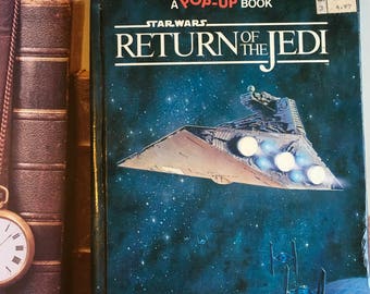 Vintage Return of the Jedi Pop Up Book