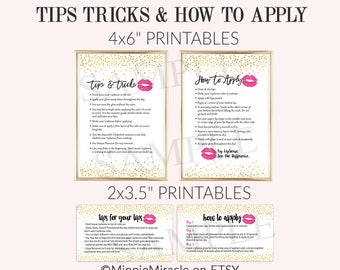 Free Lipsense Tips And Tricks Printable Free
