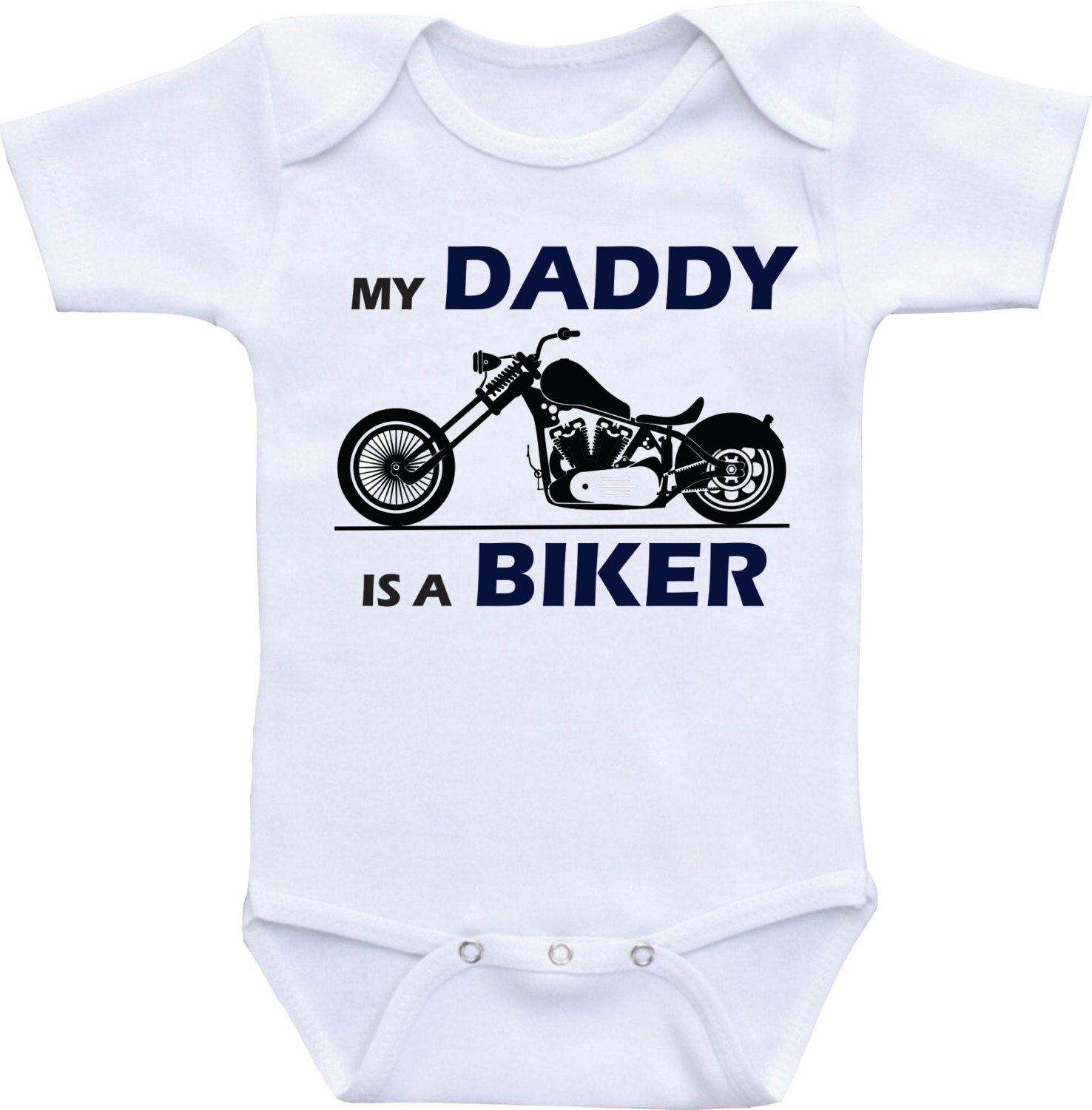 Motorcycle Onesies My Daddy is a Biker Daddy Bike Rider baby