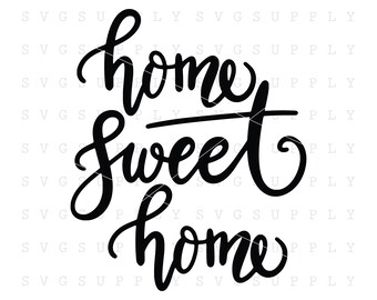 Home sweet home svg | Etsy