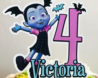 Download Vampirina Birthday Vampirina Cake Topper Vampirina Custom