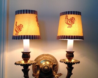French Country Chandelier Lamp Shades