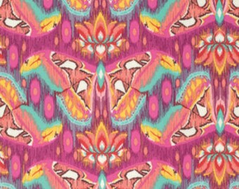 Eden by Tula Pink for Free Spirit - Atlas - Tourmaline - 1/2 Yard Cotton Quilt Fabric 516