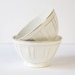 2 vintage Café au Lait bowls - Italian Laveno - Breakfast bowl