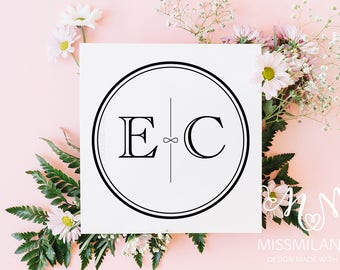 Wedding logo, Wedding monogram, Custom Monogram, Wedding logo design, Custom Wedding Monogram, Custom Wedding logo, Couple's initials