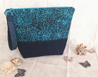 Project bag, knitting bag, Projectbag, zipper pouch, Knittingbag,
