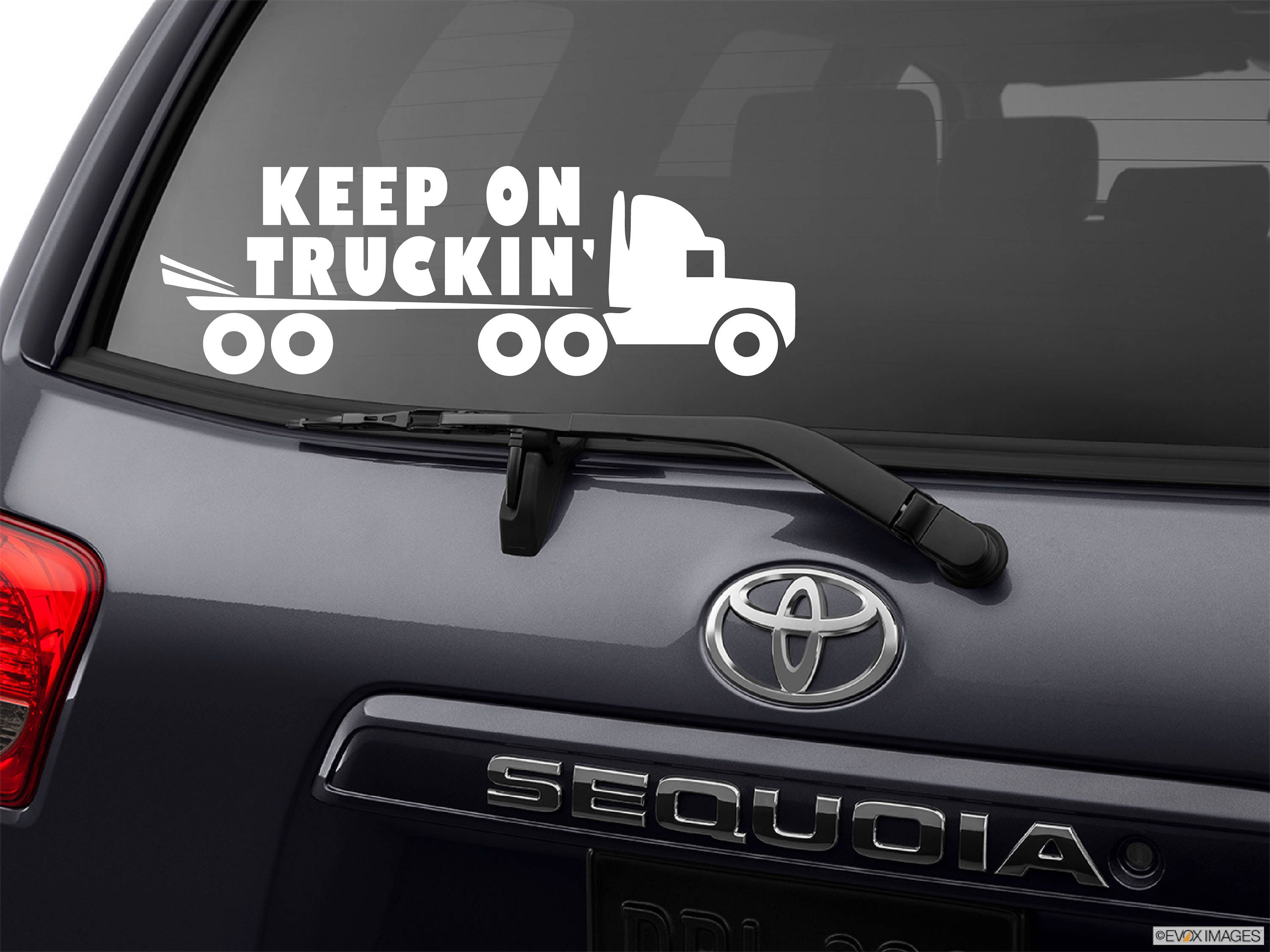 Trucker decal Trucker graphic Semi Truck Decal Truck Driver