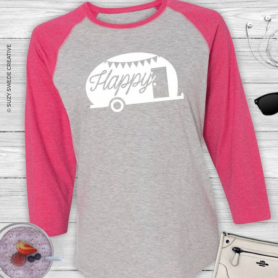 plus size happy camper shirt