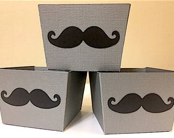 MustacheThemed Small Candy Cups, Mustache Baby Shower, Mustache theme, Mustache Birthday, Mustache Decorations