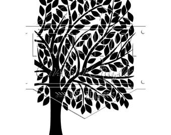 Wedding Guestbook Tree CUT FILE - SVG / Png | Cut File | Cutting File | Stencil | Wood Sign Svg