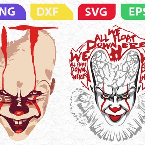 Download Pennywise clown art | Etsy