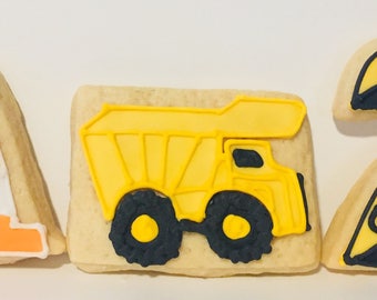 Construction Sugar Cookies