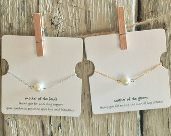 Mother of the bride or mother of the groom Bracelet with one 10mm Swarovski pearl,