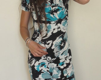Women 90’s Flower Dress
