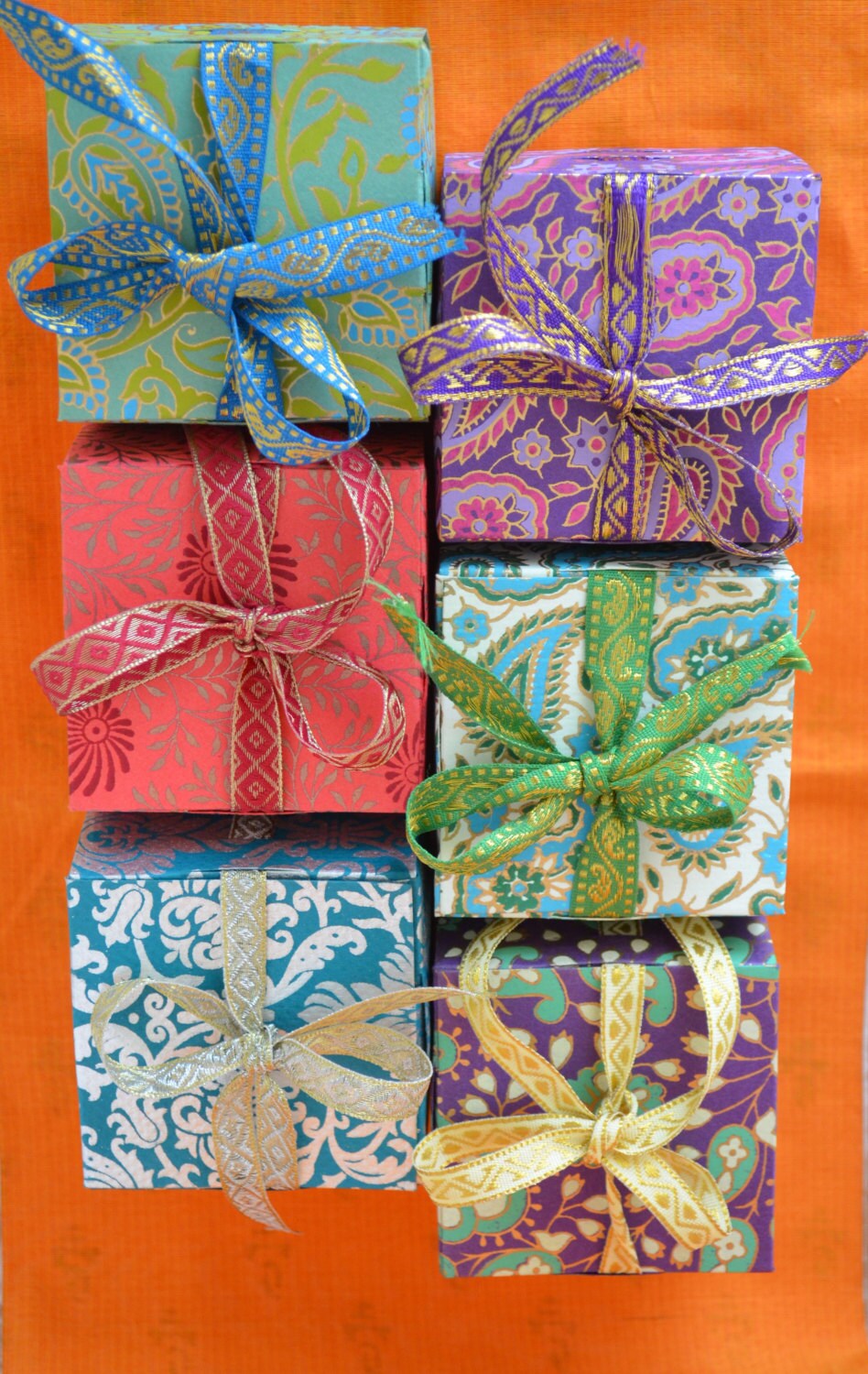 Gift Box with Ribbon Wedding Gift box Indian wedding favor Gift Box with Ribbon Wedding Gift box Indian wedding favor